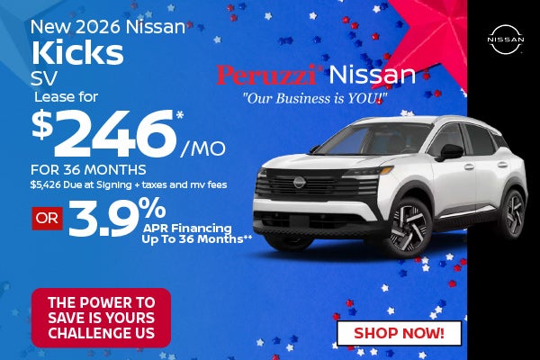 New 2026 Nissan Kicks SV 