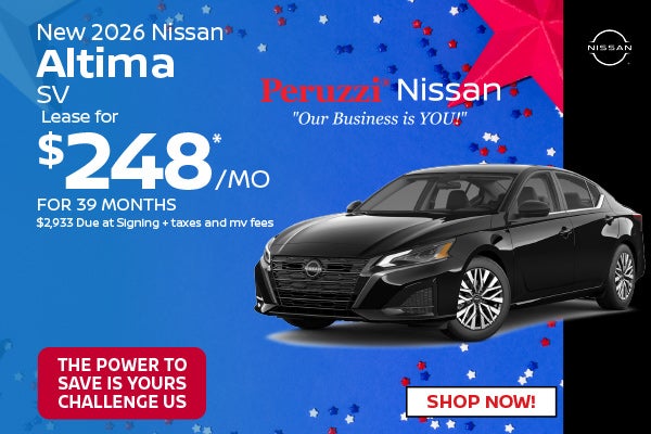 New 2026 Nissan Altima SV 