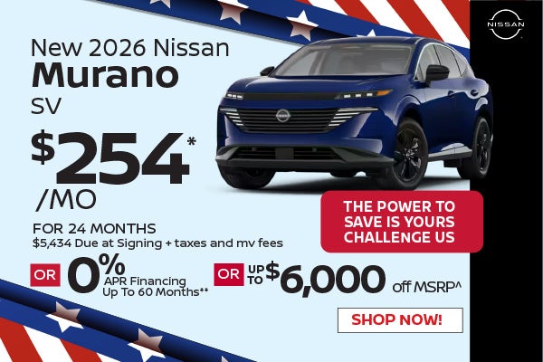 New 2026 Nissan Murano SV