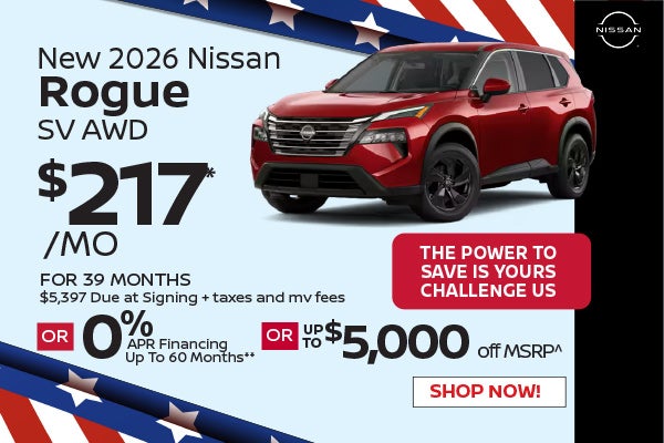 New 2026 Nissan Rogue SV AWD