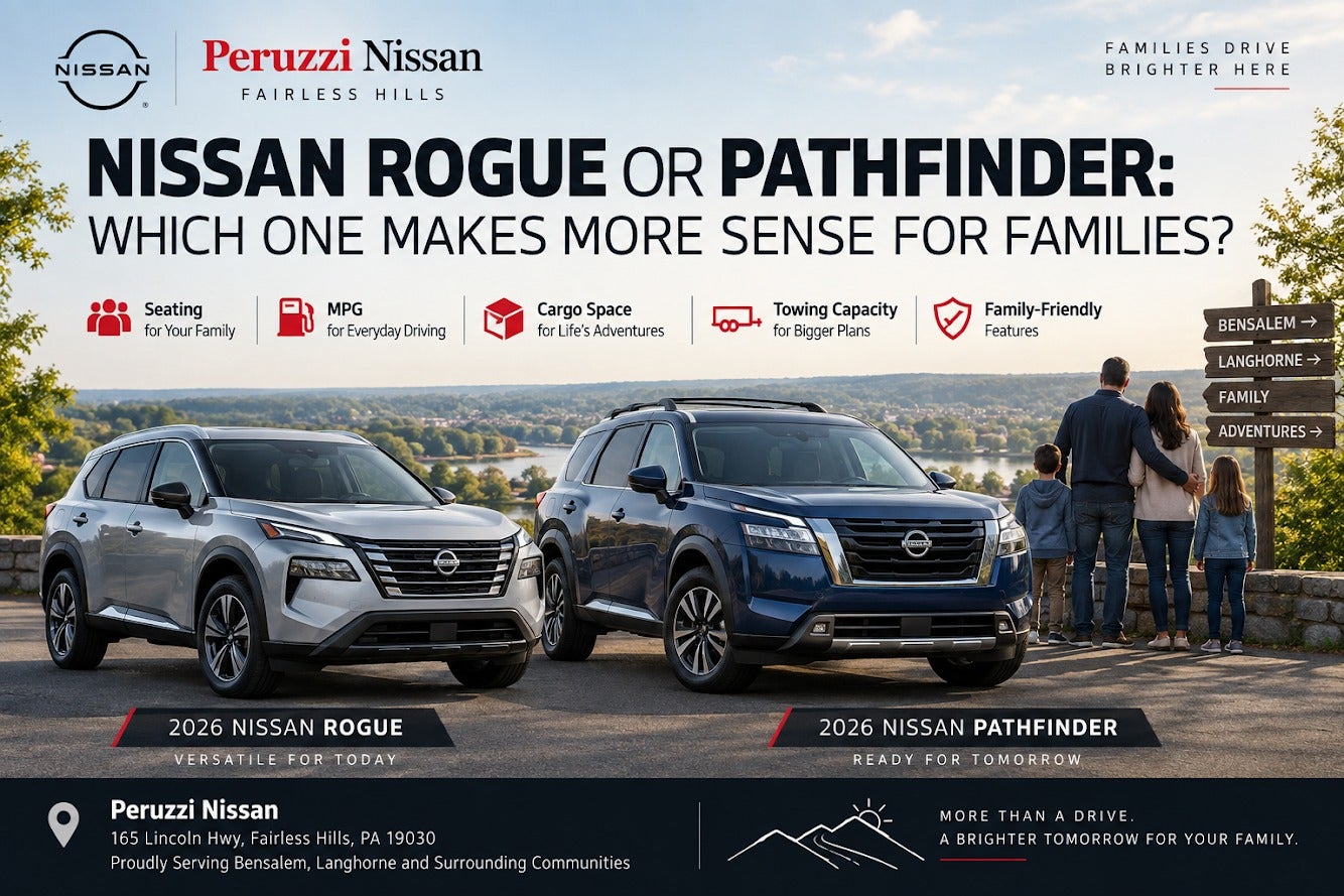 Nissan Rogue vs Pathfinder