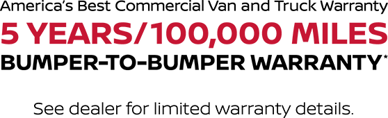 Bumper-to-bumper warranty