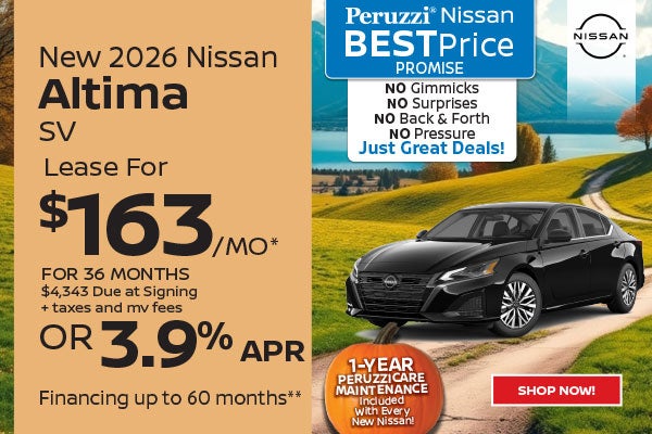 2026 Nissan Altima SV October