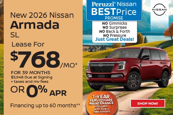 2026 Nissan Armada SL October