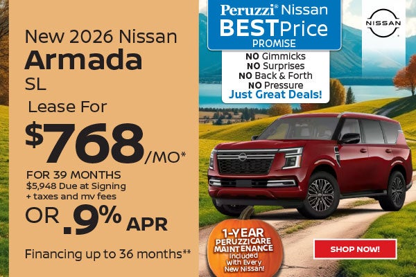 2026 Nissan Armada SL October