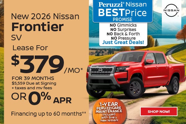 2026 Nissan Frontier SV October