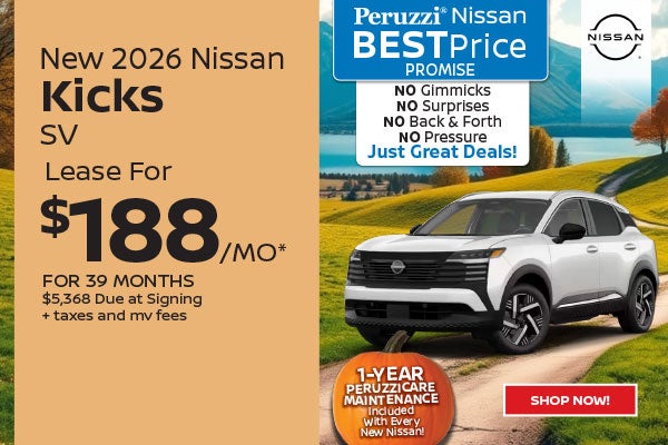 2026 Nissan Kicks SV October