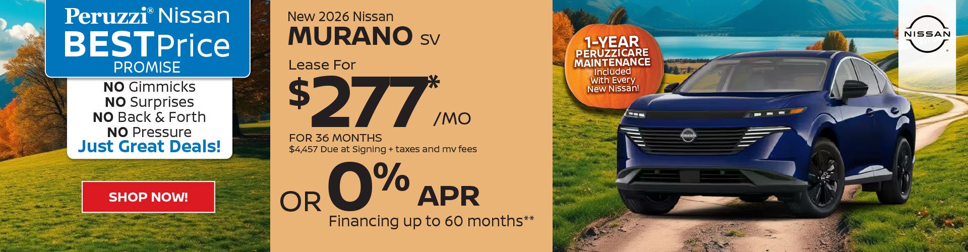2026 Nissan Murano SV October