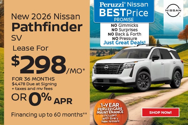 2026 Nissan Pathfinder SV October