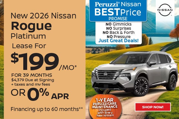 2026 Nissan Rogue Platinum October