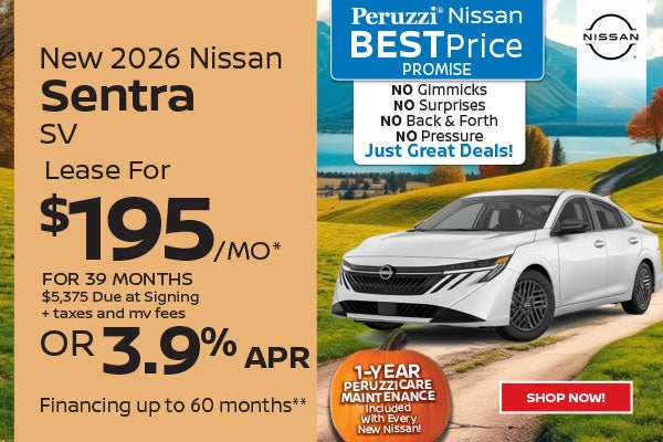 2026 Nissan Sentra SV October