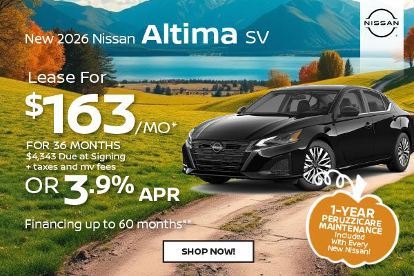 2026 Nissan Altima SV October