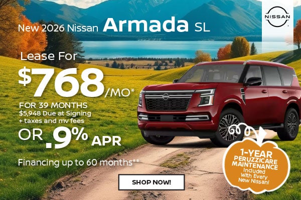 2026 Nissan Armada SL October
