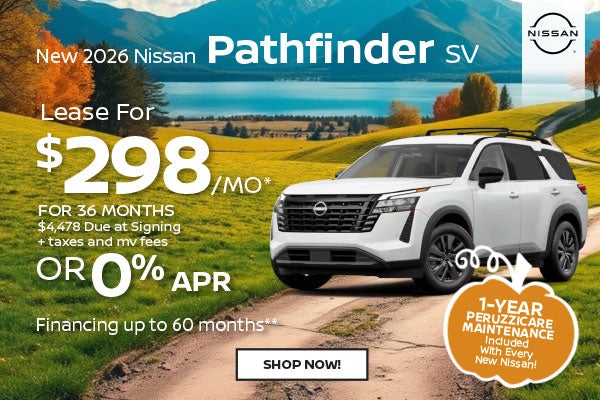 2026 Nissan Pathfinder SV October
