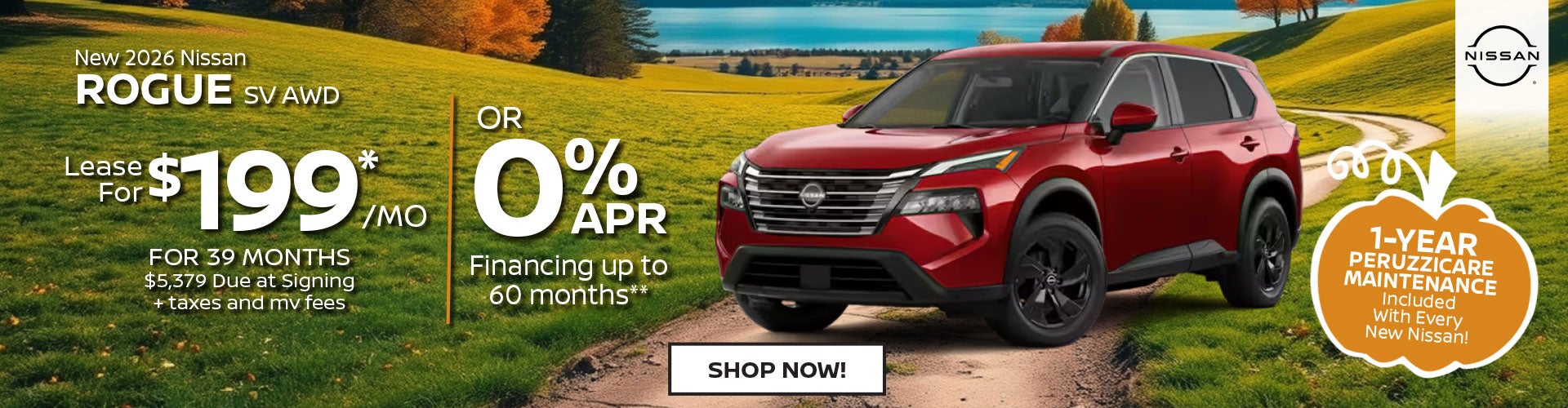 2026 Nissan Rogue SV October