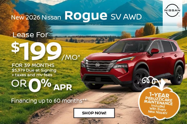 2026 Nissan Rogue SV October