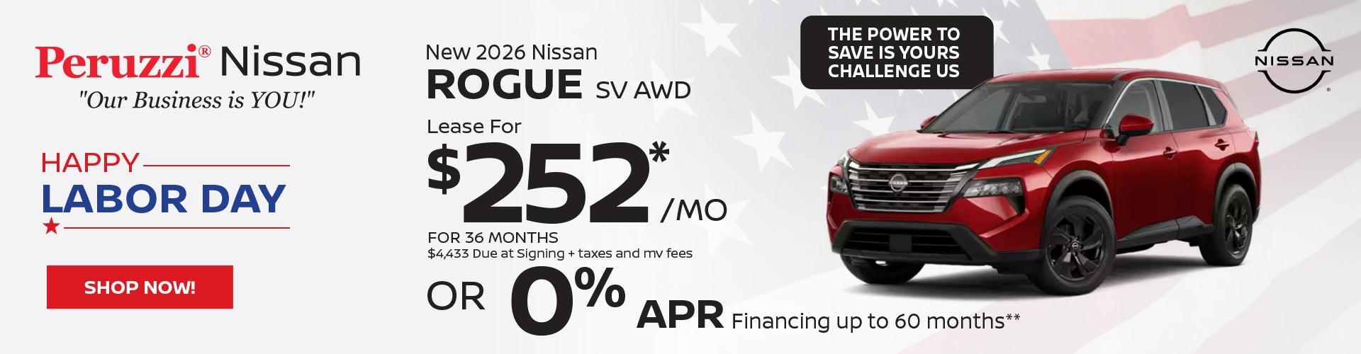 New 2026 Nissan Rogue SV AWD